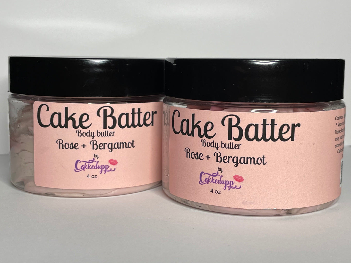 Rose & Bergamot Cake Batter