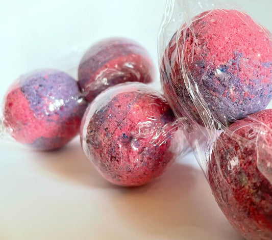 Cherry Bomb bath bombs