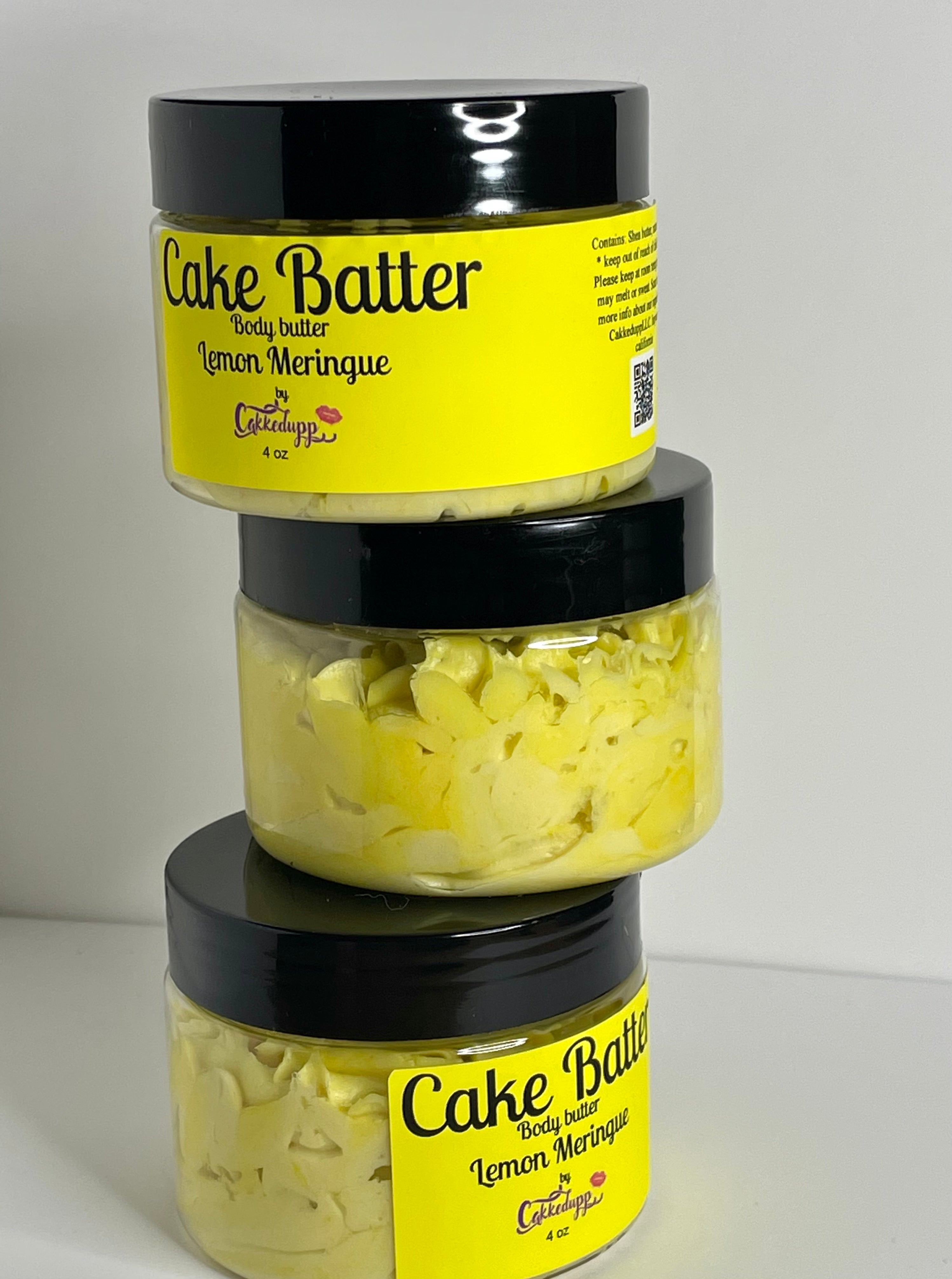 Lemon Meringue Cake Batter